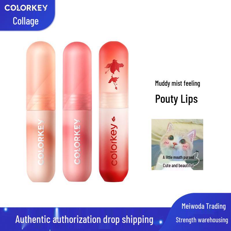 Colorkey Cherry Blossom Lip Mud Velvet Glaze - Spring/Summer Edition.