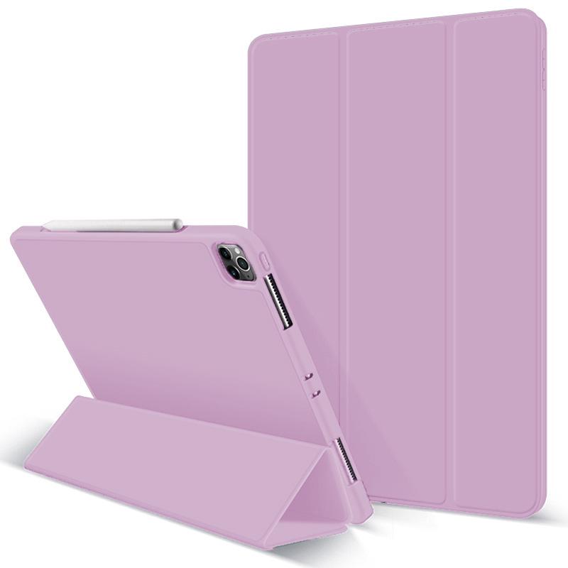 2026 iPad 11-inch Tri-fold Magnetic Leather Case: Protective Cover for Air/Pro