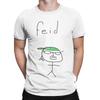 Men Ugly Protest Feids T Shirt  Pure Cotton Clothing Vintage Short Sleeve Round Collar Tee Shirt Unique TShirt