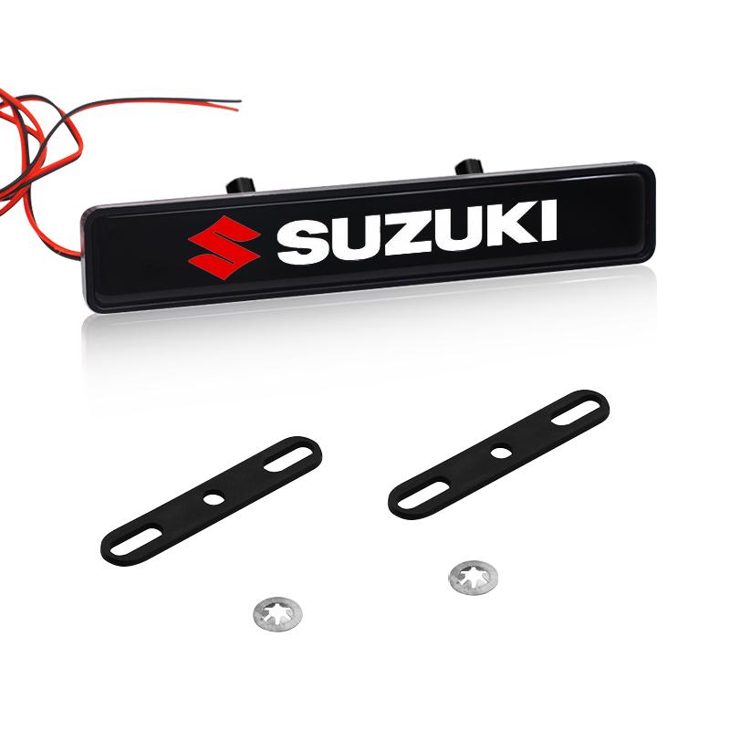 1pcs LED Car Door Welcome Light Car Logo Projector Car Badge for Suzuki Jimny Samurai Vitara Swift Baleno SX4 Ignis Alto Splash Swace