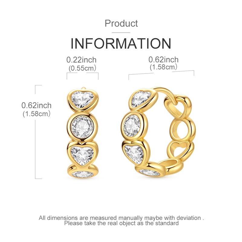 

Gold Serie Hoop Earrings 925 Sterling Silver Sparkling Irregular Shape Feather Star Earrings Stud for Woman Girl Jewelry Gift
