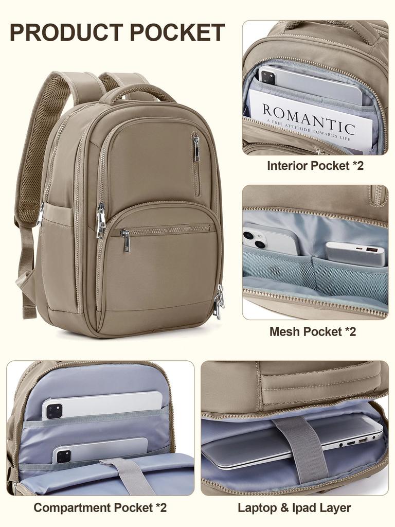 Carry On Luggage Large Travel Backpack Underseat Cabin Bag Laptop Backpack For Women Men, Waterproof Hike Casual School Backpack