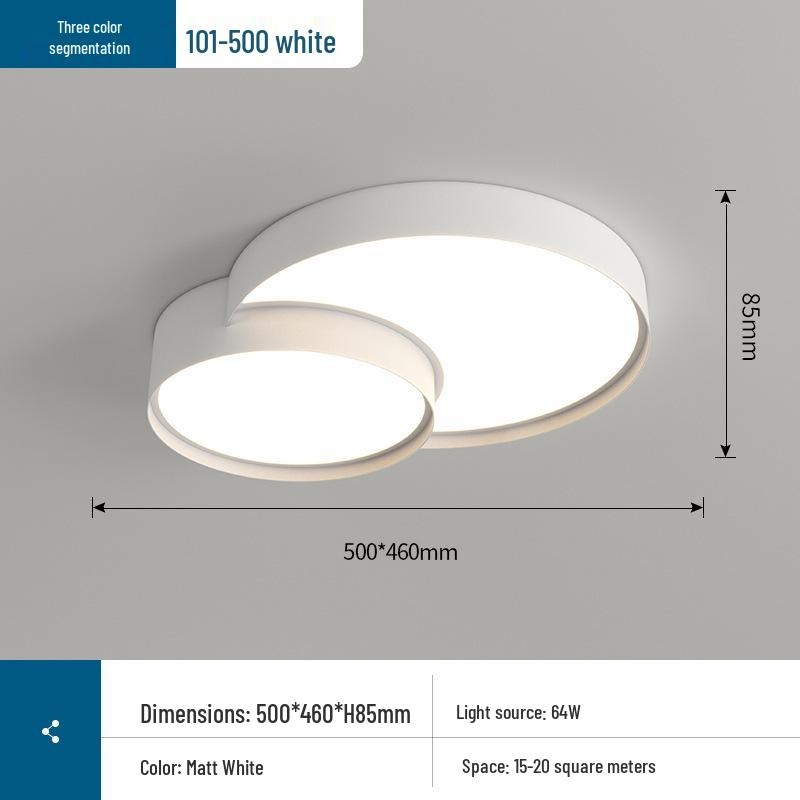 Modern Minimalist Ceiling and Bedroom Lamps for Living Room and Dining Room Lighting