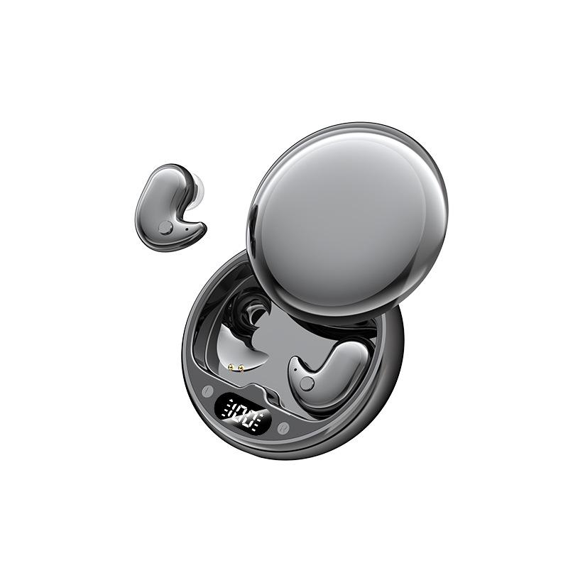 

Наушники Bluetooth для сна 5.3TWS True Wireless Mini In-Ear Side Sleep Running Headphones чёрный