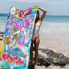 Smile Precure Niedliche Anime Große Mikrofaser Strandtücher Schnelltrocknendes Handtuch Sandstrandtücher Poolhandtuch Für Reisen Schwimmbad Yoga