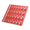 28 Thread Nut and Bolt Thread Checker Multipurpose Tool for 4mm X To 14mm X Metric Coarse To Fine Threads Checker, 0.7 2.0 Threads, 6-32 1/2-20
