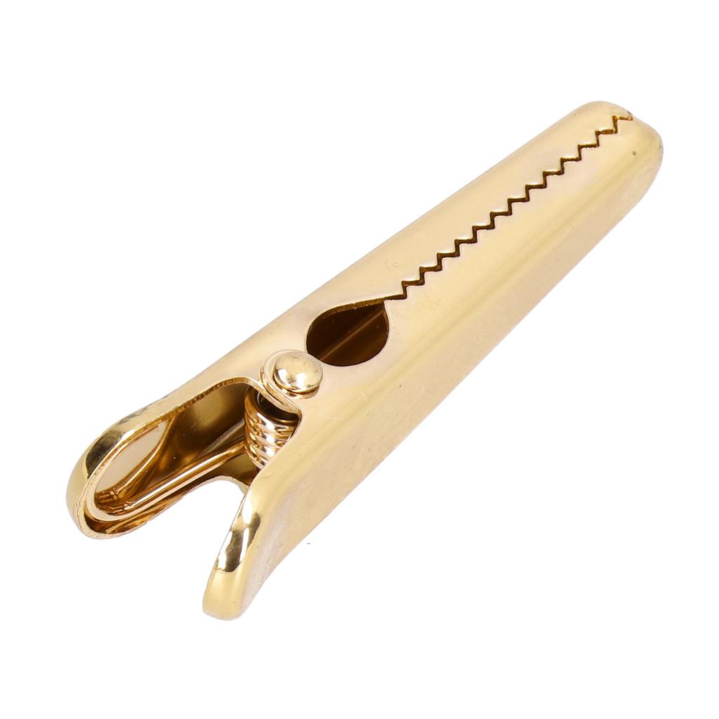 Těsnící klip 7,9 cm dlouhý Pohodlná rukojeť Robustní design Vnitřní zuby Kuchyňské náčiní pro kancelářský papír Fotografie