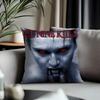 Hot IIce Nine Killsing Cushion Cover Antidustmite Pillowcase Invisible Zipper Silky Short Plush Sofa Cushion Cover