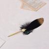 Vintage Quill Ballpoint Feather Calligraphy Pen Ballpoint Pens Soft Fluffy Pen  Office