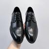 Men's Brogue Shoes British Style Business Shoes Classic Leather Dress Shoe Hollow Out Design Oxfords Wedding Party Shoes for Men