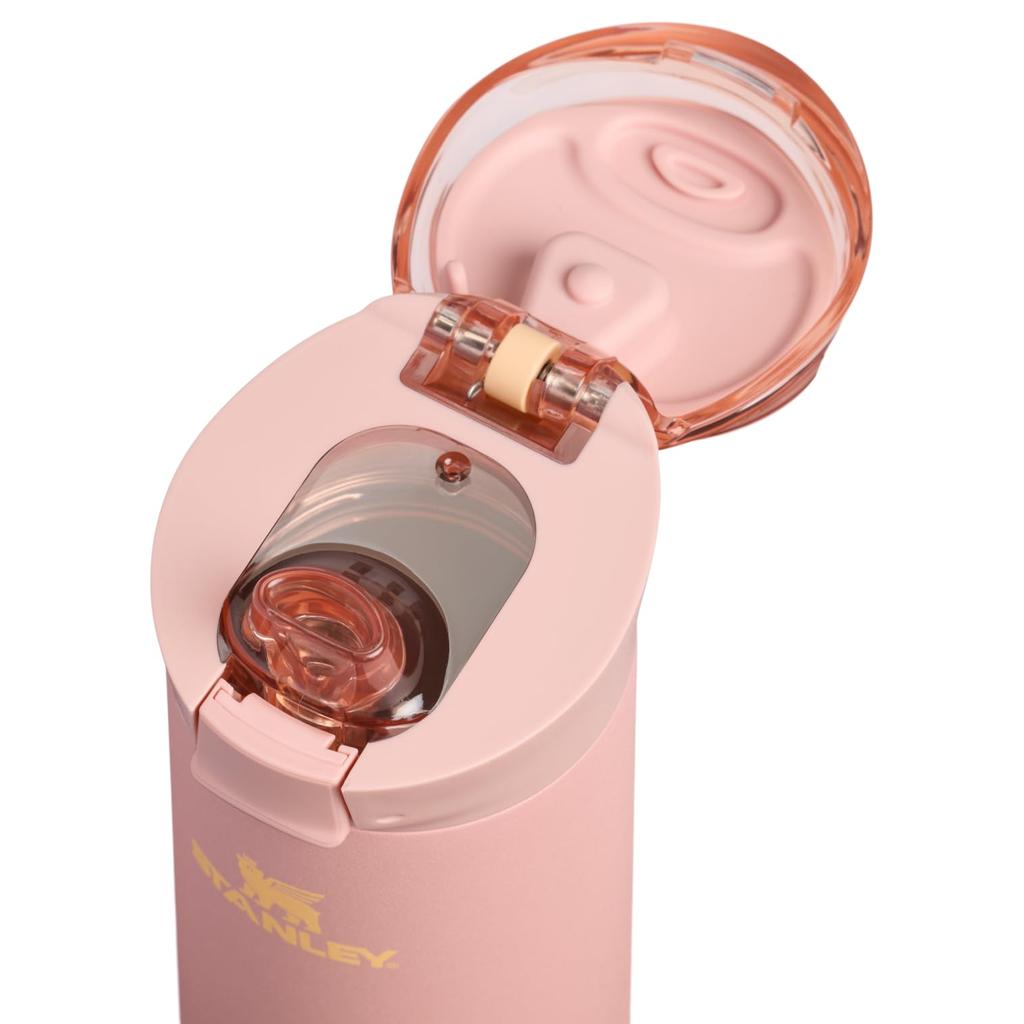 Stanley 1913 Flowstate Spring Vacuum Insulated Peach 20oz Bottle, Rose, 0.59L