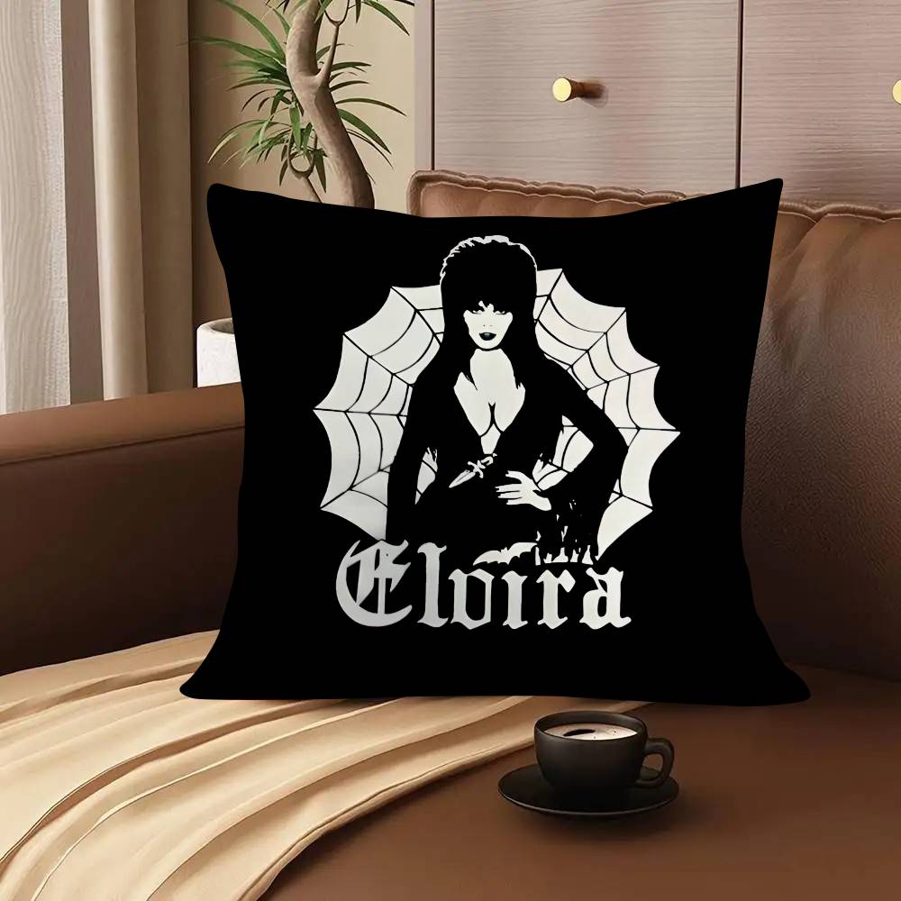 1Pc Film E-Elvira M-Mistress Of The D-Dark Pillow Case Fashion Square Pillowcase Bedroom Sofa Room Ins Decoration Leisure