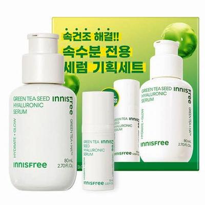 Green Tea Seed Hyaluronic Serum Set (80ml + 10ml)