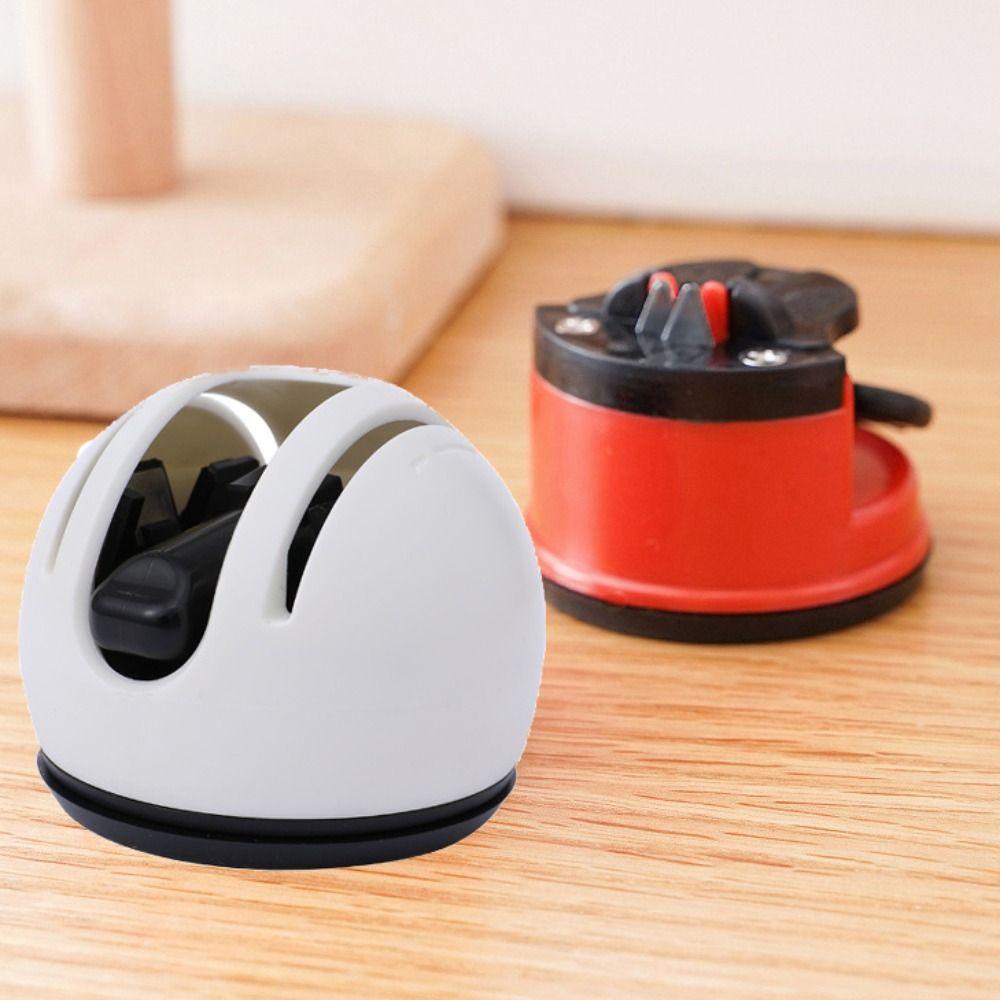 Multi-function Scissor Sharpener with Suction Cup Knife Sharpening Tool Knives Whetstone  Camping