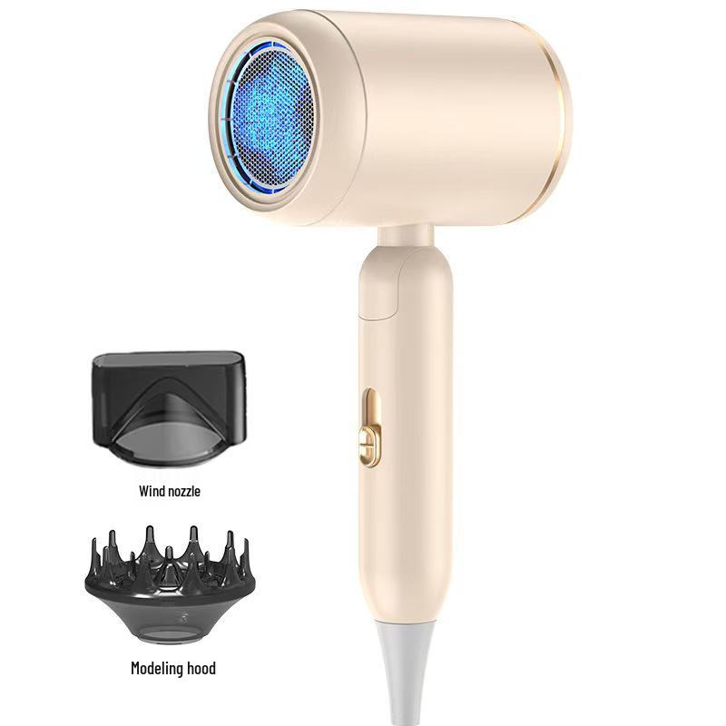 High-Power Folding Portable Hair Dryer, 1200W/800W, for Home & Student Use, EU/US Standards.