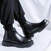 Chelsea Boots Herren Herbst und Winter Smoke Boots Herren Britischer Stil Plateau Trendige Herren Martin Boots 2113-R