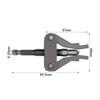 DrillPowered Broken Thread Extractor | Serrated Gripping grippers, Steel Construction, twingrip