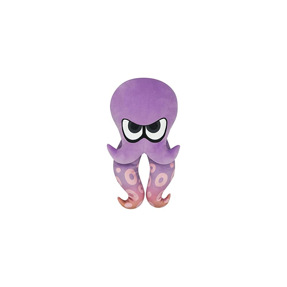 San-ei Trading Splatoon 3 All Star Collection Octoling Plush Toy Purple 20x11x42cm