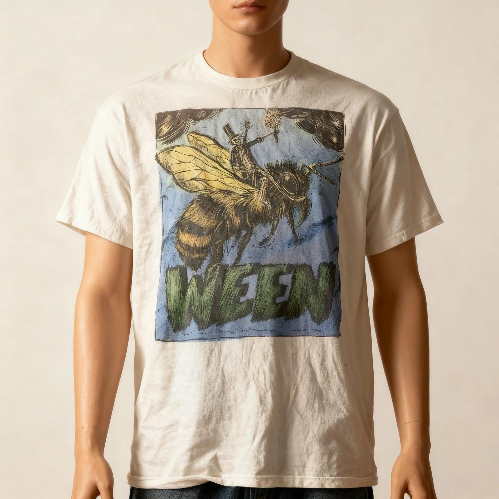 Ween band 90s Retro style Unisex Short Sleeve T shirt Classic tee L