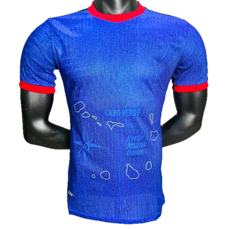 Camiseta de casa para la Copa del Mundo 2026 de Cabo Verde (26 jugadores) (Manga corta)