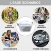 Outdoor Kosmetiktasche Tragbare Hüfttasche Multifunktionale Kosmetiktasche Für Reisen Wandern