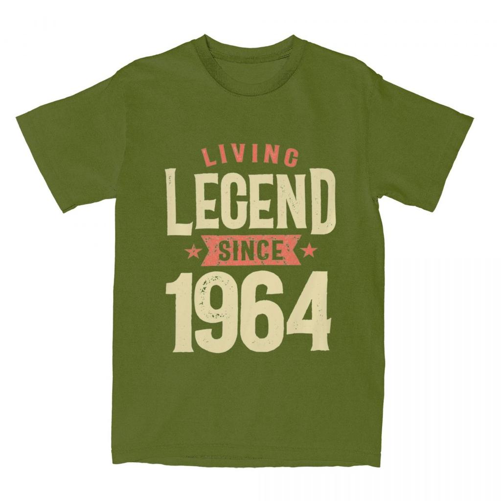 Seit 1964 60. Geburtstag T-Shirt Merchandise für Männer Frauen Baumwolle Geschenk für 60 Jahre alt T-Shirt Kurzarm Tops