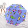 1pc Ice Cream Cone Automatic Umbrella - 8-Rib Foldable Design, Outdoor Adventures, and Family Celebrations yy250829089