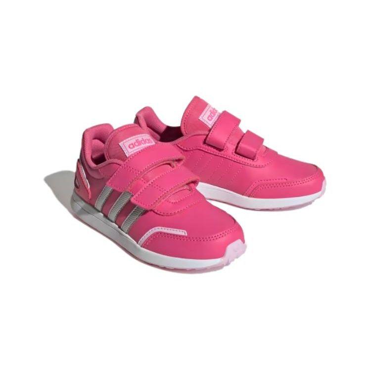 Adidas Neo Vs Switch 3 Comfortable Durable Low-Top Kids Casual Shoes Kids Casual Shoes Deep-Pink IG9641