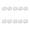 10Pcs Aluminum Alloy Spacer Round Unthreaded Standoff Support Fittings Outer Diameter 10mm