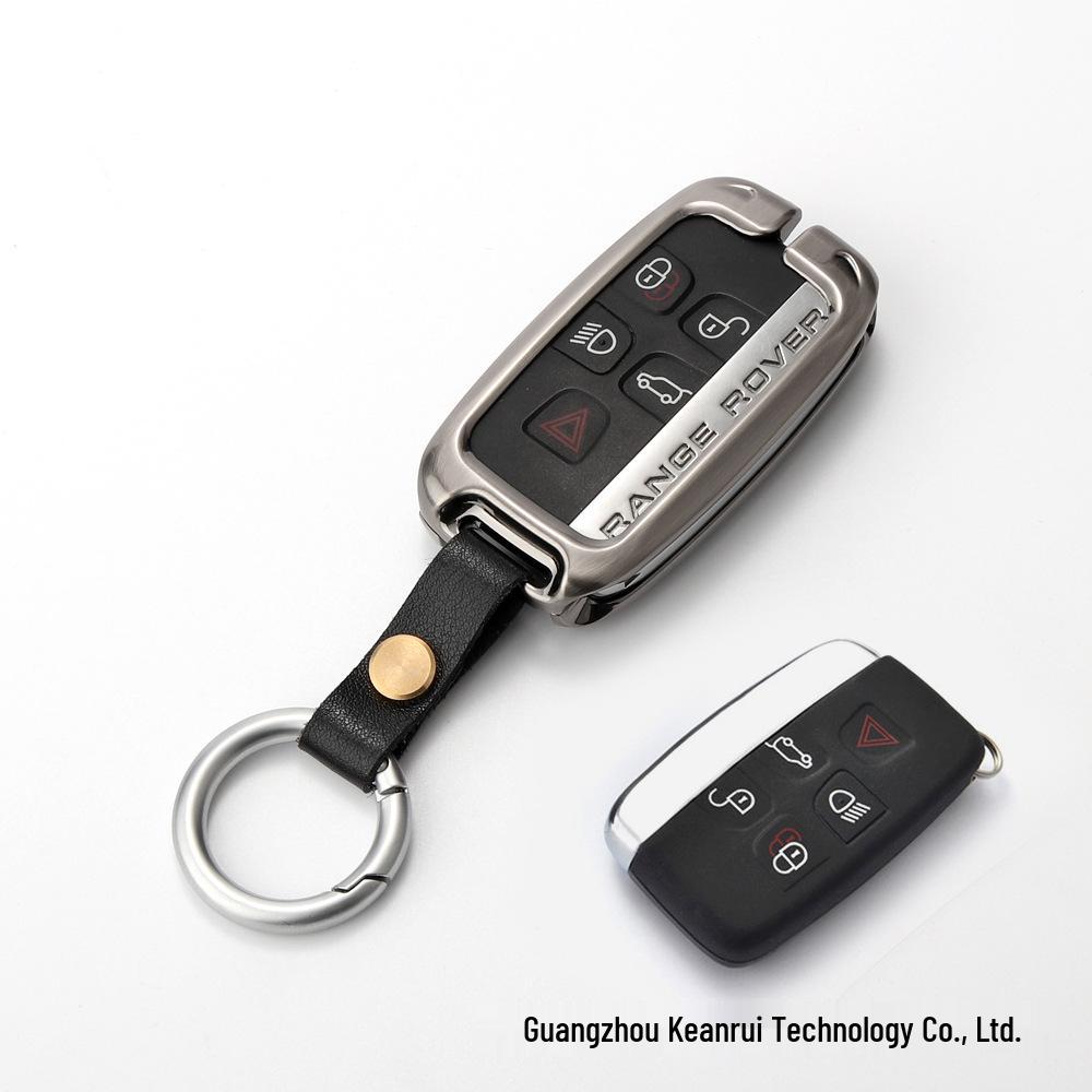 Leather Key Cover for 2019 Land Rover & Jaguar: Fits Range Rover, Evoque, Freelander