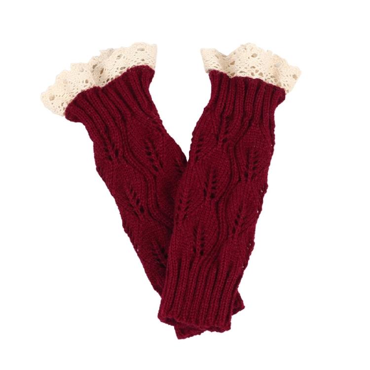 Knit Gloves Fashion Fingerless Gloves Arm Sleeves Arm Decors Female Accessory