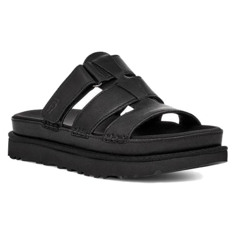 UGG Goldenstar Platform Slide 'Black' Women's 1154652-BLK