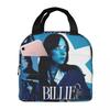 B-Billie-Girl E-eilish Amerikanische Sängerin Isolierte Lunchtasche Lebensmitteltasche Tragbarer Thermokühler Lunchboxen Für Reisen
