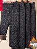 Mom's Cotton Velvet Thick Warm Winter Pants for Elderly Women