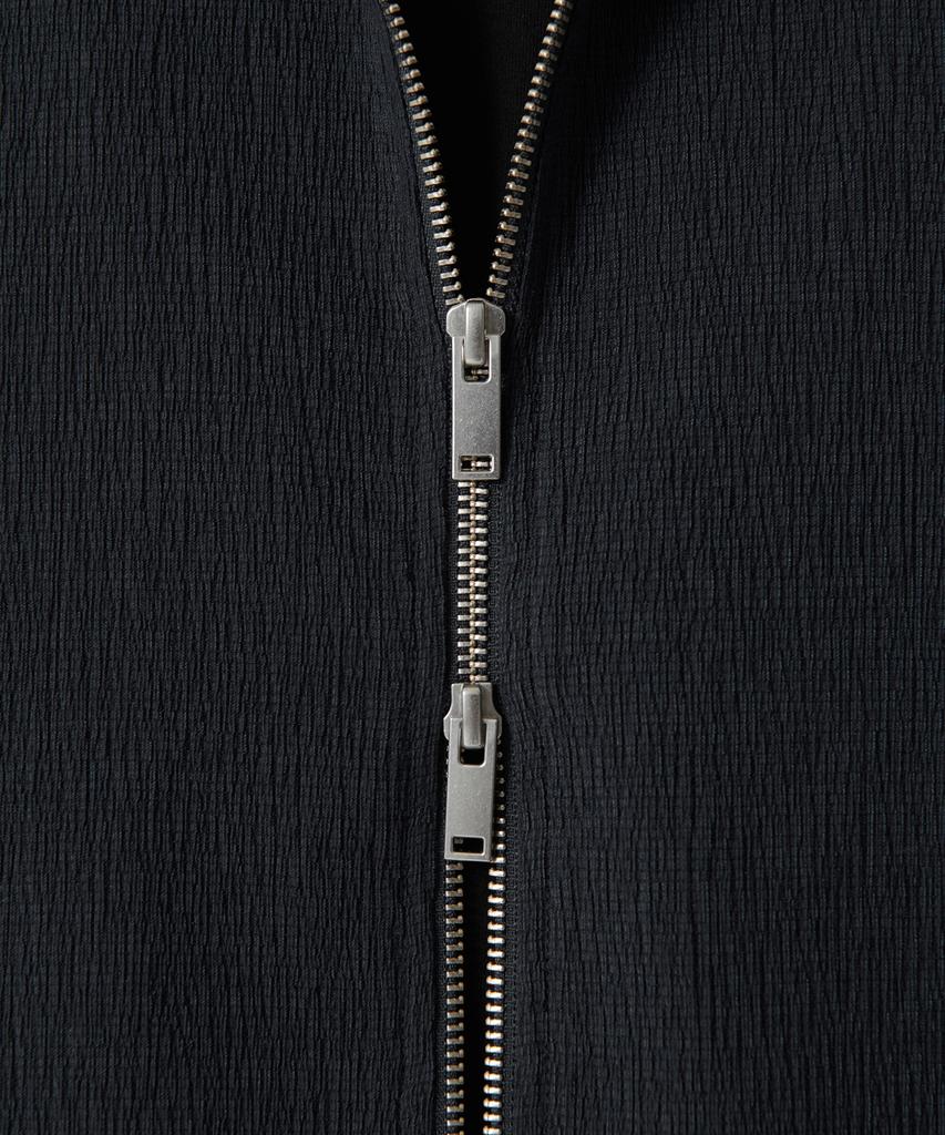 Musinsa Standard Crinkle High-Neck Blouson Jacket [Iron Grey]