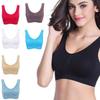 Sujetador Sexy con Relleno Sujetador Push Up Sin Costuras Tallas Grandes Sujetador Inalámbrico Negro Blanco Nude Sujetadores para Mujer