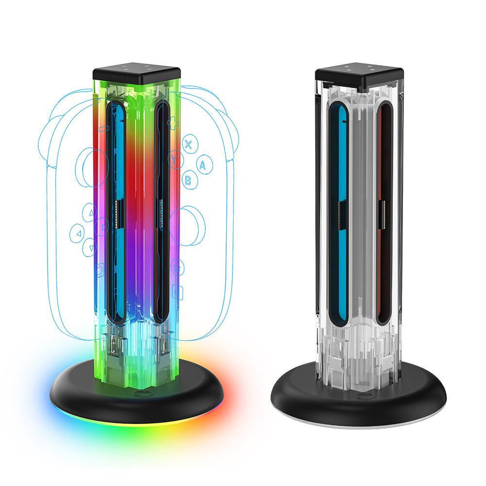 

Controller Charger 4 in 1 Charging Dock with RGB Lights Charger Stand Station for Nintendo Switch2 Joy-Con Accessories China Mainland