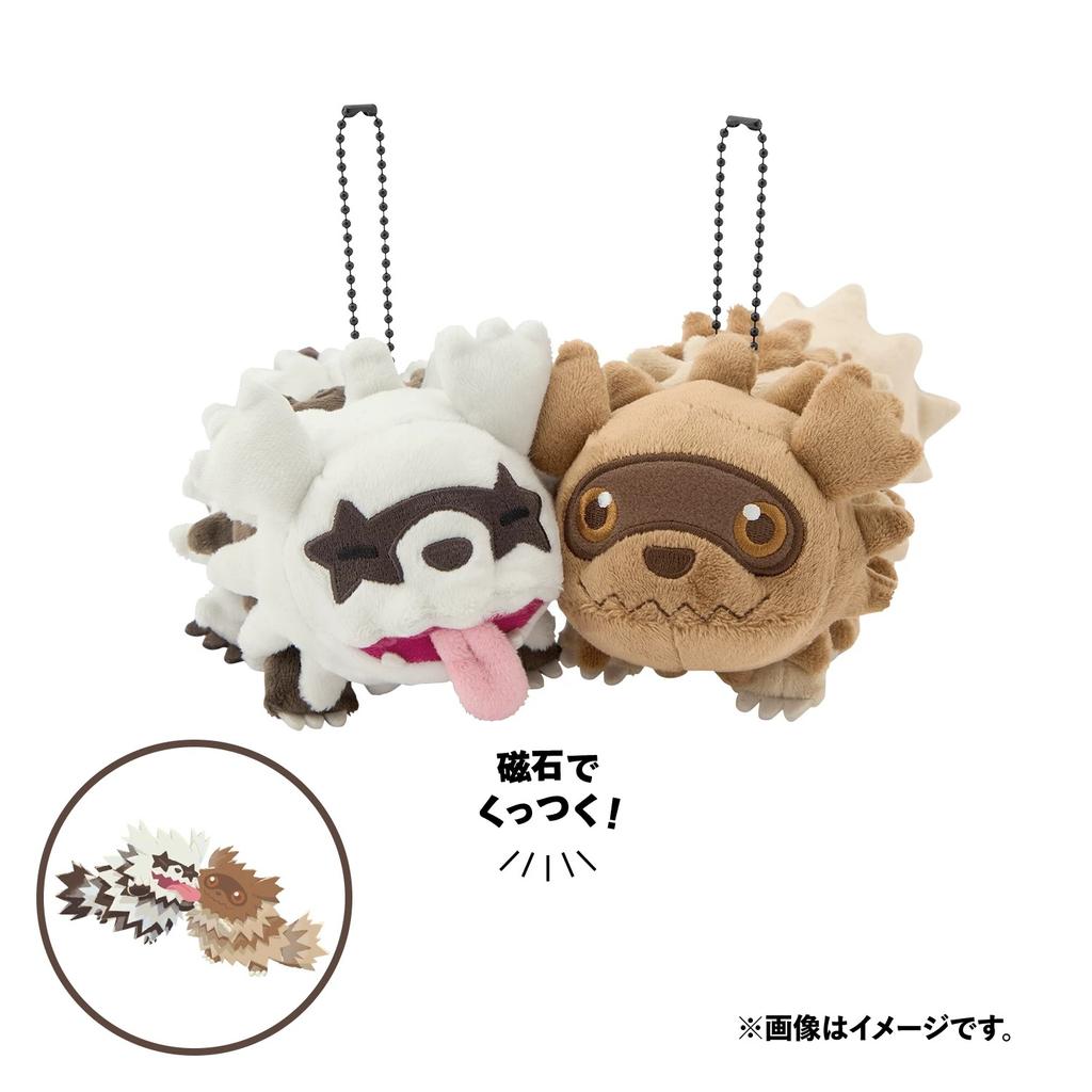 Plush Toys Cute Zorua Ditto Swablu Cinccino Jolteon Turtwig Flareon Magnetic Sticker Pendant Figure Anime Gifts