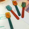 Cuchara de Vidrio de Color Hecha a Mano para Desayuno Postre Cuchara Resistente al Calor para Avena Yogur Café Apta para Lavavajillas Utensilio de Cocina Artístico Único