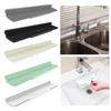 Faucet Water Catcher Mat Silicone Sink Draining Pad Self Draining Drying Mat for Kitchen Counter