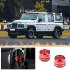 2PCS Air Conditioning Vent Knob Cover Compatible with INEOS Grenadier 2020-2024 Air Condition Knob Trim Aluminum Alloy Car Decorative Knob Cover