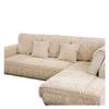 European Style Thickened Flannel Sofa Cushion Fashionable Rose Anti Slip Sofa Cover Sofa Towel Cover