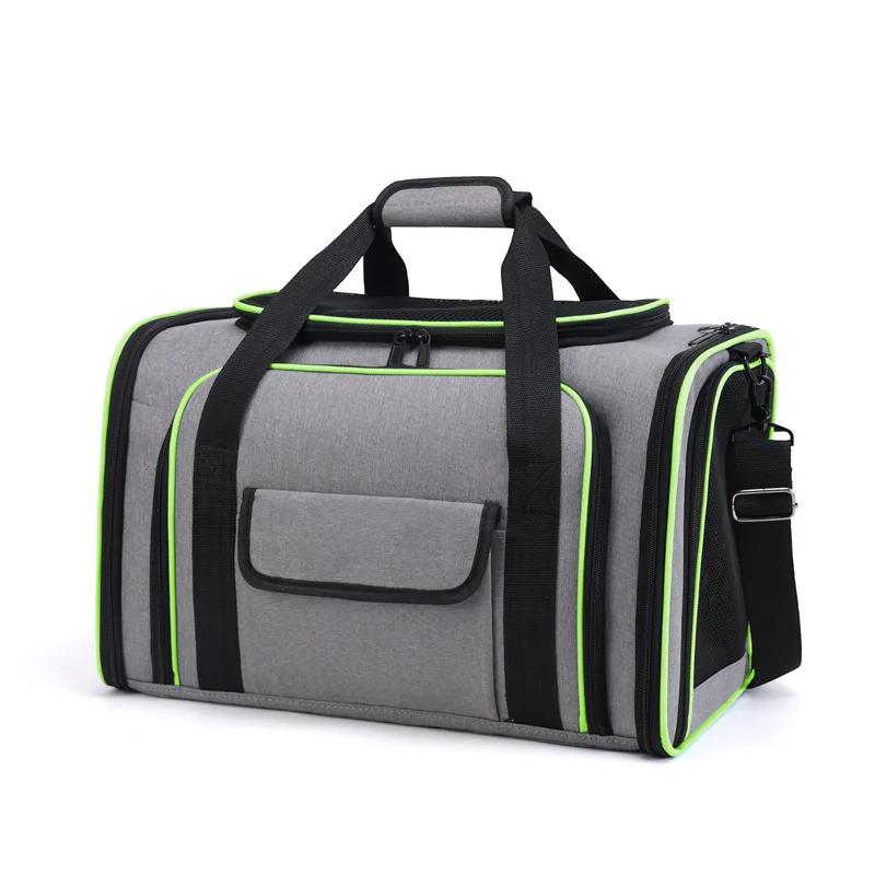 Cat Pet Bag Out Portable Shoulder Bag Expandable Foldable Large Space Breathable Pet Supplies Cat Carrier