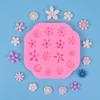 New Mini Flower Cake Fondant Silicone Mold Cupcake Decorating Tools DIY Handmade Chocolate Mousse Mould Decoration Accessories