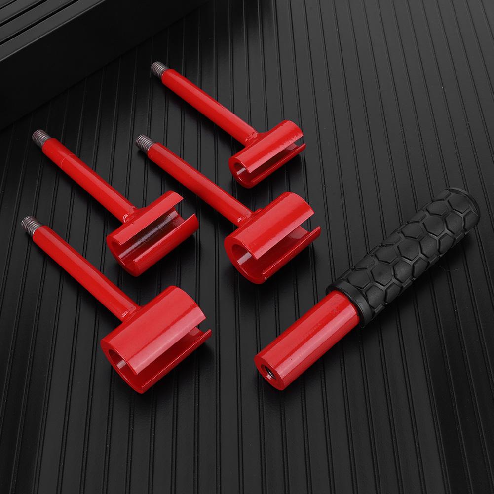 4-in-1 Türscharnier-Einstellwerkzeug Scharnierspalt-Einstellschlüssel Türscharnier-Schlüsselbieger für Wohn- und Gewerbegebrauch