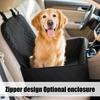 Car Dog Seat Oxford Cloth Dog Mat Front Passenger Car Pet Mat Cat And Dog Seat Mat Stain-Resistant And Washable Pet Mat