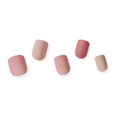 Wiederverwendbare Nagelspitzen Cashmere Rose Kurz Quadratisch