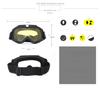 Motocross Harley Mask Goggles, Outdoor Tactical Mask, Windproof Riding Goggles, Ski Glasses