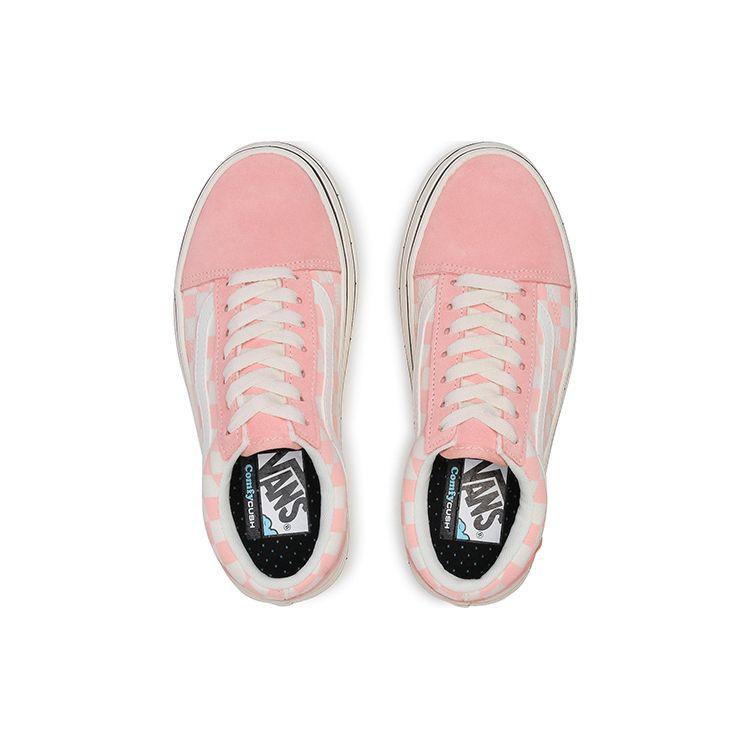 Vans Old Skool Casual Low-Top Skate Shoes Women Sneakers Pink White Checkerboard VN0A4UUN4ZR