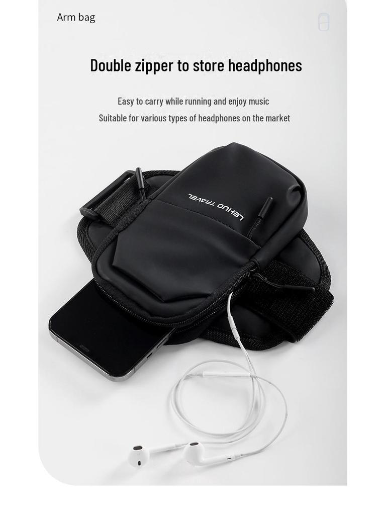 Unisex Mobile Phone Armband for Fitness: Portable Wrist Strap and Arm Sleeve for Running